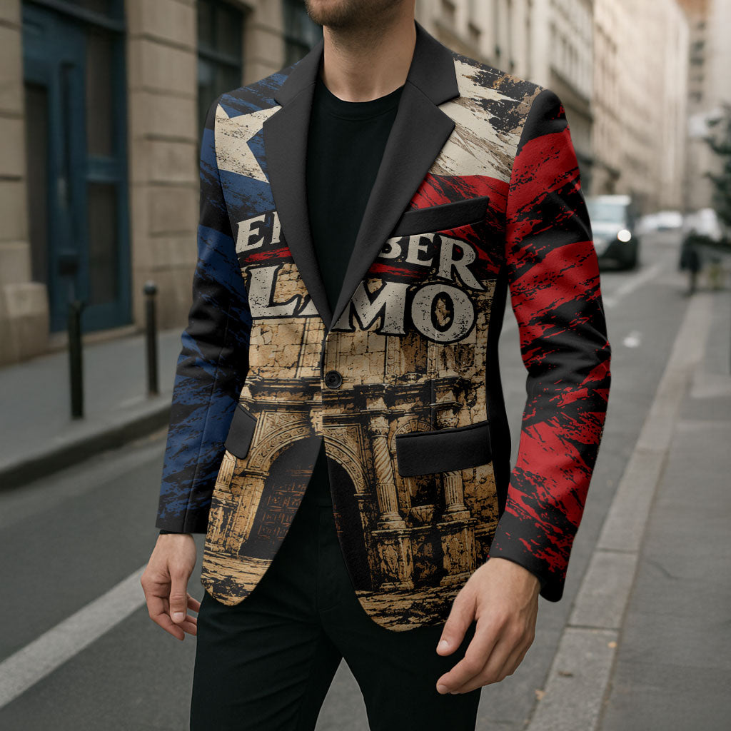 Remember The Alamo Texas Blazer Texan Pride Historical Heritage