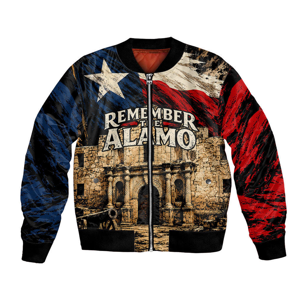 Remember The Alamo Texas Bomber Jacket Texan Pride Historical Heritage