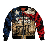 Remember The Alamo Texas Bomber Jacket Texan Pride Historical Heritage