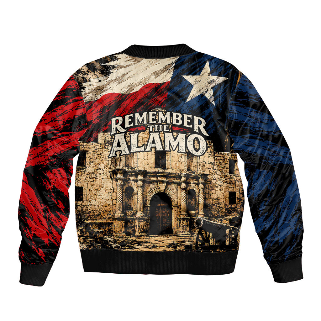 Remember The Alamo Texas Bomber Jacket Texan Pride Historical Heritage