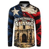 Remember The Alamo Texas Button Sweatshirt Texan Pride Historical Heritage