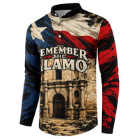Remember The Alamo Texas Button Sweatshirt Texan Pride Historical Heritage
