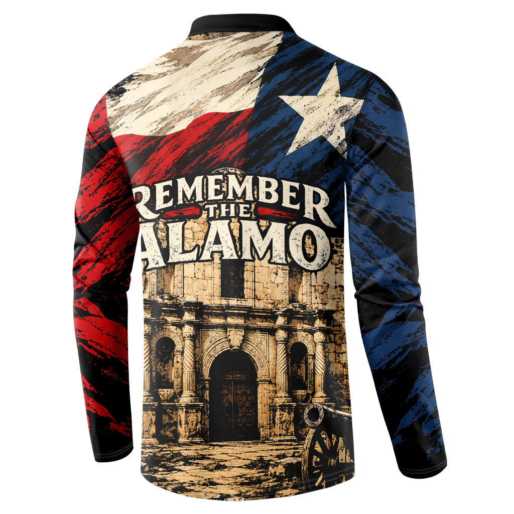 Remember The Alamo Texas Button Sweatshirt Texan Pride Historical Heritage
