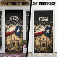 Remember The Alamo Texas Door Cover Texan Pride Historical Heritage