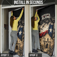 Remember The Alamo Texas Door Cover Texan Pride Historical Heritage