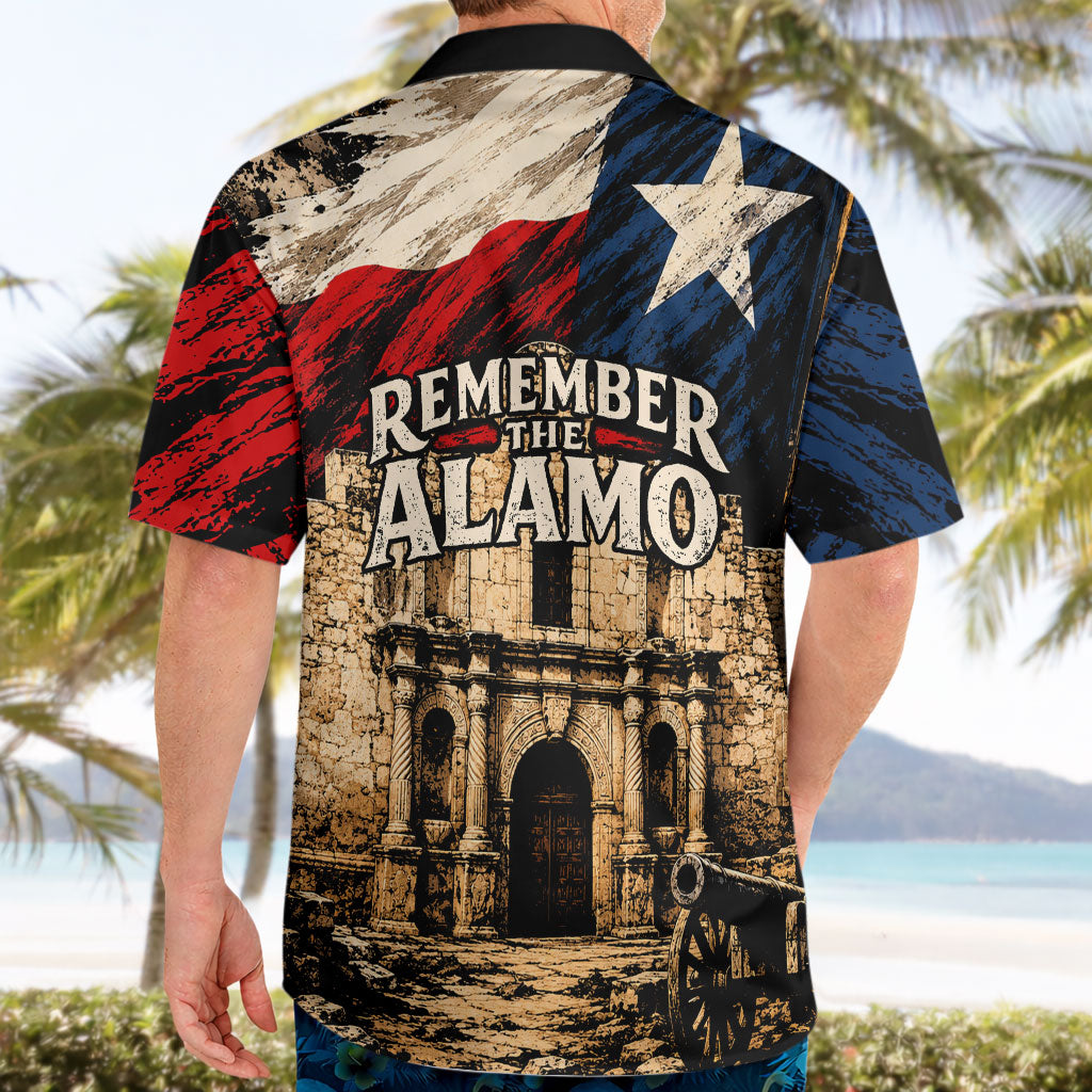 Remember The Alamo Texas Hawaiian Shirt Texan Pride Historical Heritage