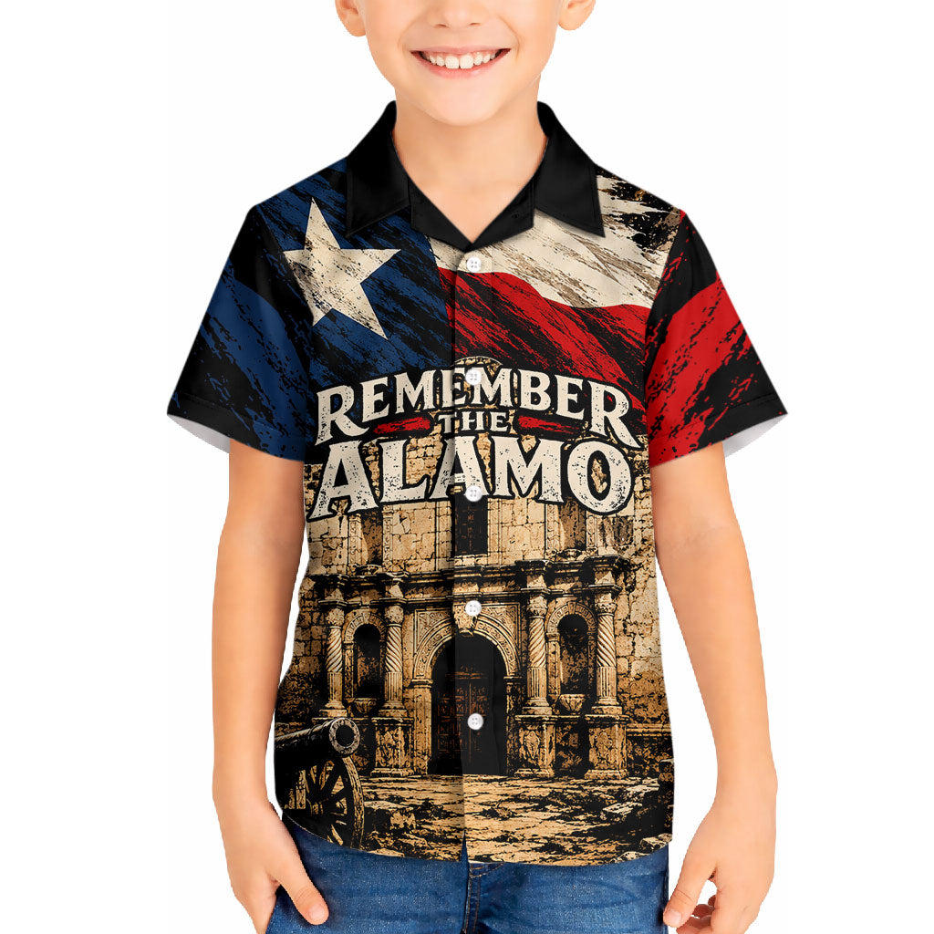 Remember The Alamo Texas Hawaiian Shirt Texan Pride Historical Heritage