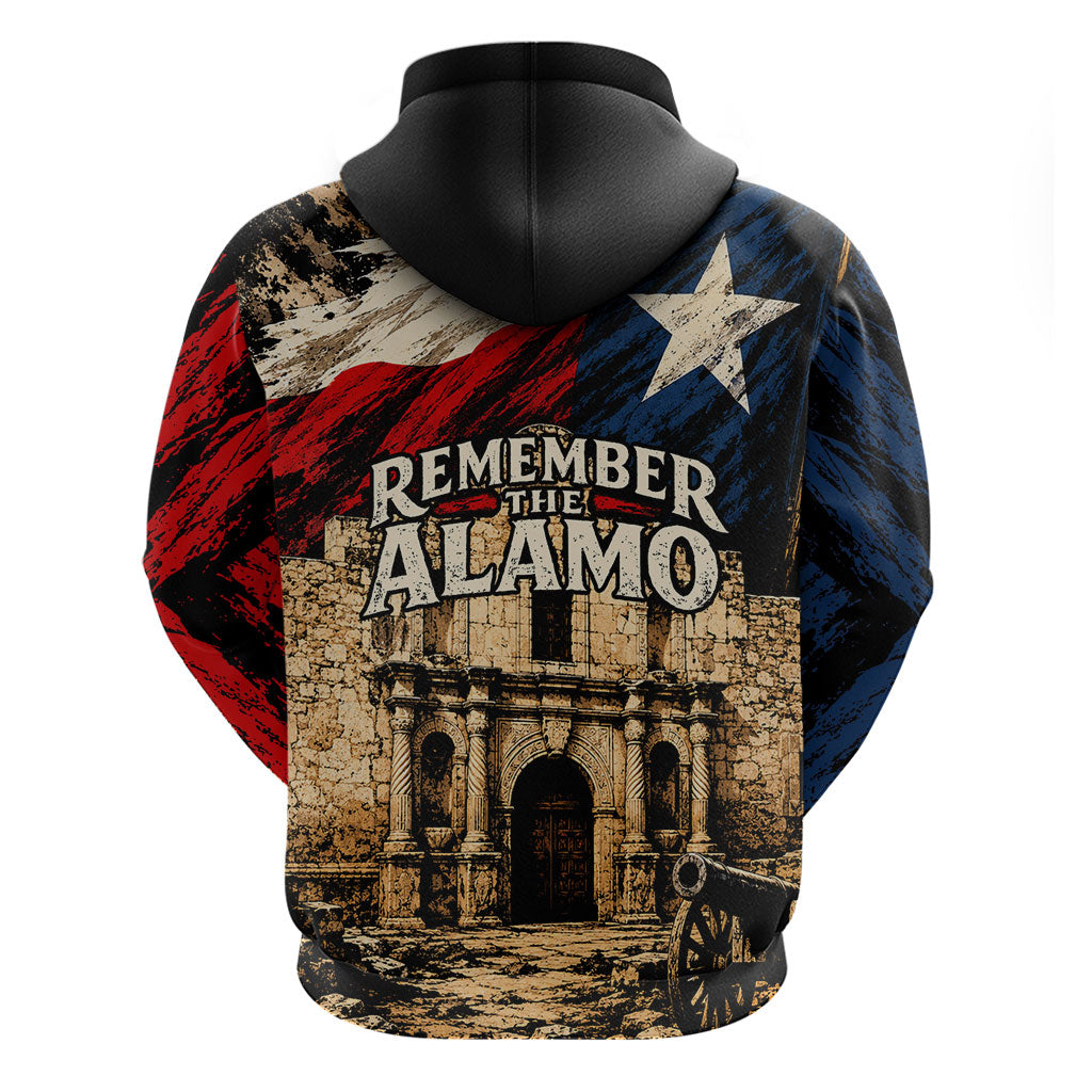 Remember The Alamo Texas Hoodie Texan Pride Historical Heritage