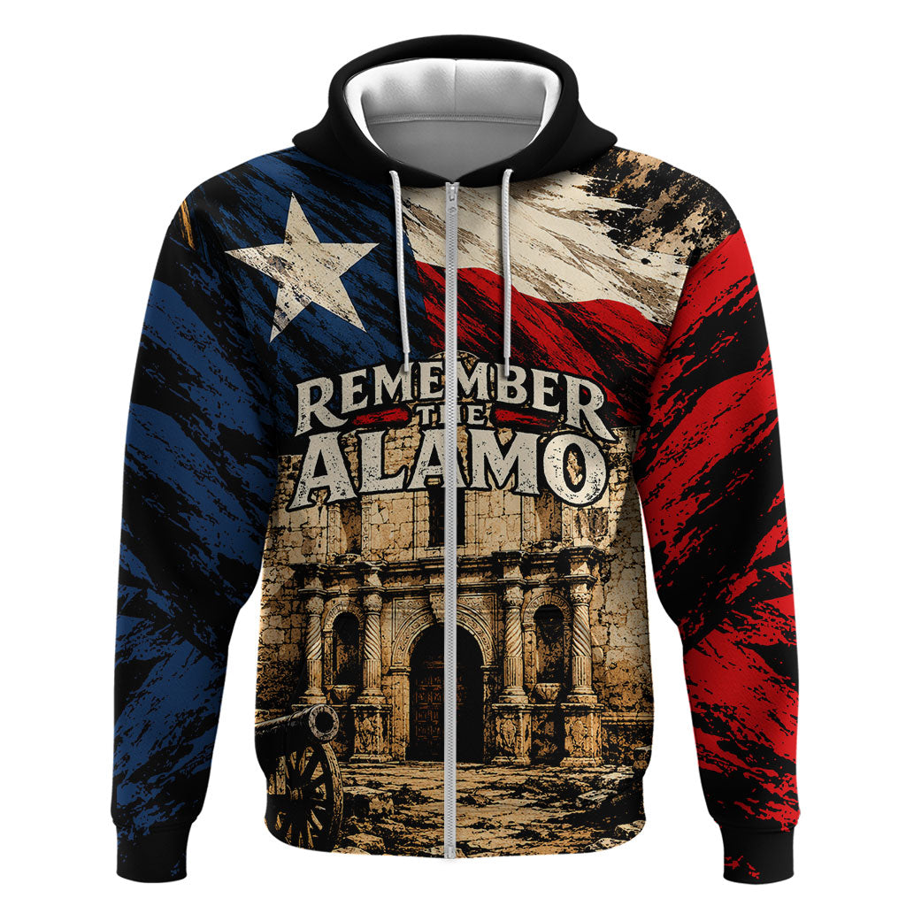 Remember The Alamo Texas Hoodie Texan Pride Historical Heritage