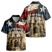 Remember The Alamo Texas Kid Hawaiian Shirt Texan Pride Historical Heritage