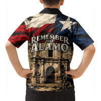 Remember The Alamo Texas Kid Hawaiian Shirt Texan Pride Historical Heritage