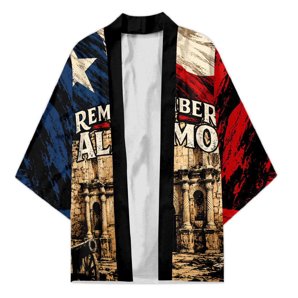 Remember The Alamo Texas Kimono Texan Pride Historical Heritage