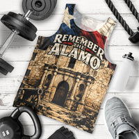 Remember The Alamo Texas Men Tank Top Texan Pride Historical Heritage