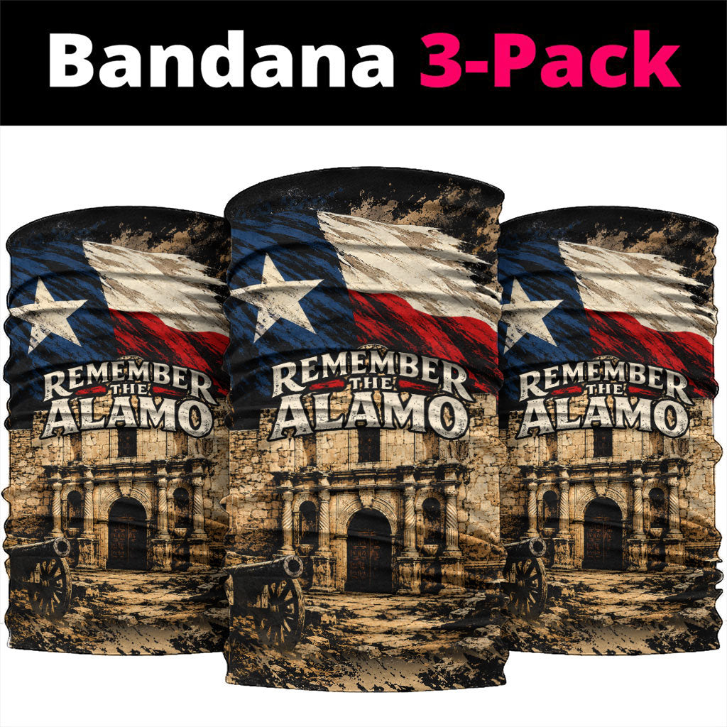 Remember The Alamo Texas Neck Gaiter Texan Pride Historical Heritage