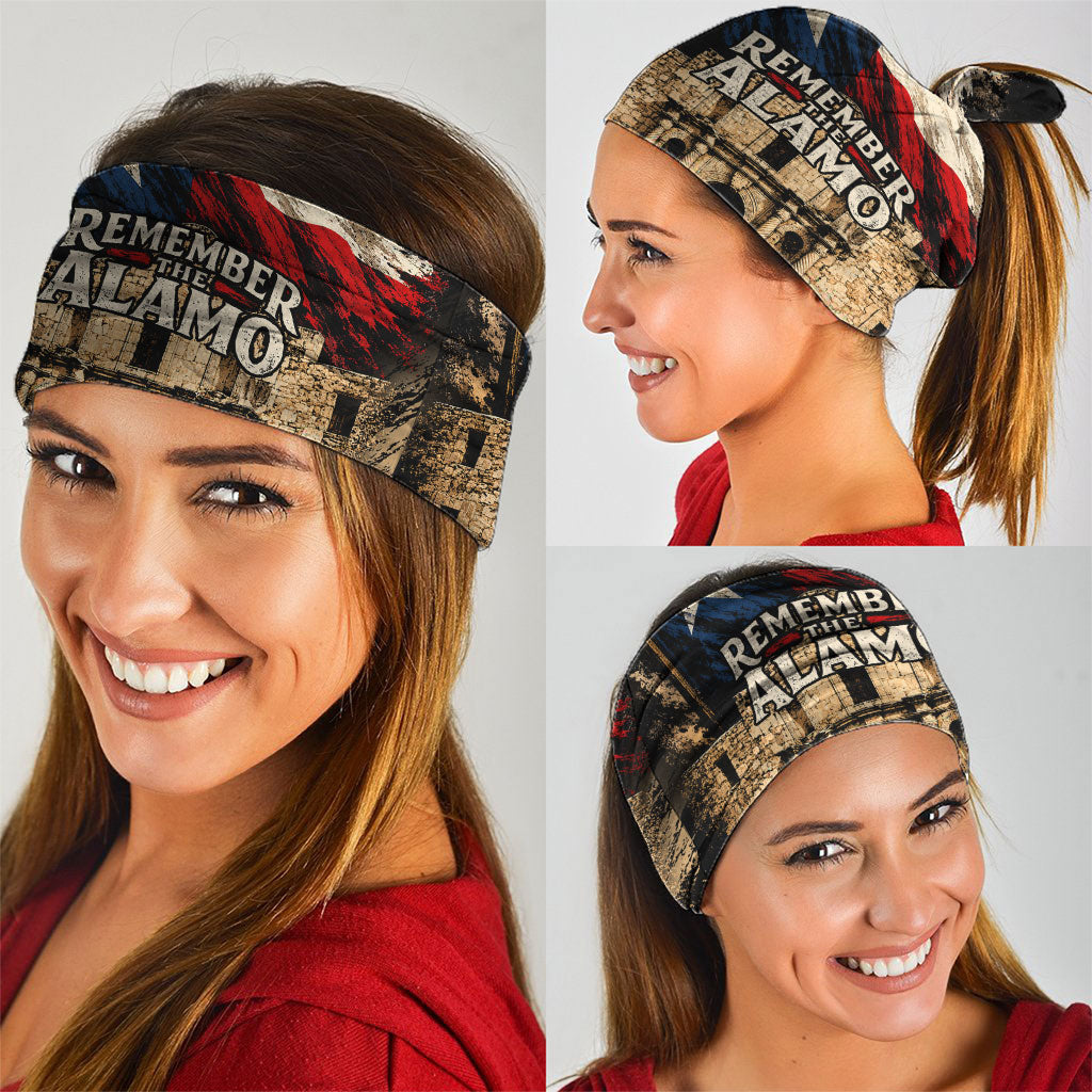 Remember The Alamo Texas Neck Gaiter Texan Pride Historical Heritage