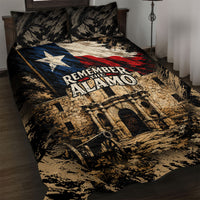 Remember The Alamo Texas Quilt Bed Set Texan Pride Historical Heritage