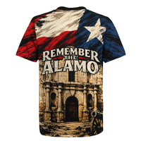 Remember The Alamo Texas Rugby Jersey Texan Pride Historical Heritage