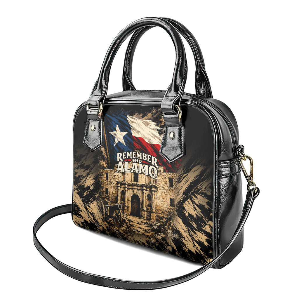 Remember The Alamo Texas Shoulder Handbag Texan Pride Historical Heritage