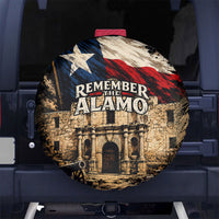 Remember The Alamo Texas Spare Tire Cover Texan Pride Historical Heritage