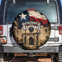 Remember The Alamo Texas Spare Tire Cover Texan Pride Historical Heritage