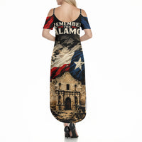 Remember The Alamo Texas Summer Maxi Dress Texan Pride Historical Heritage