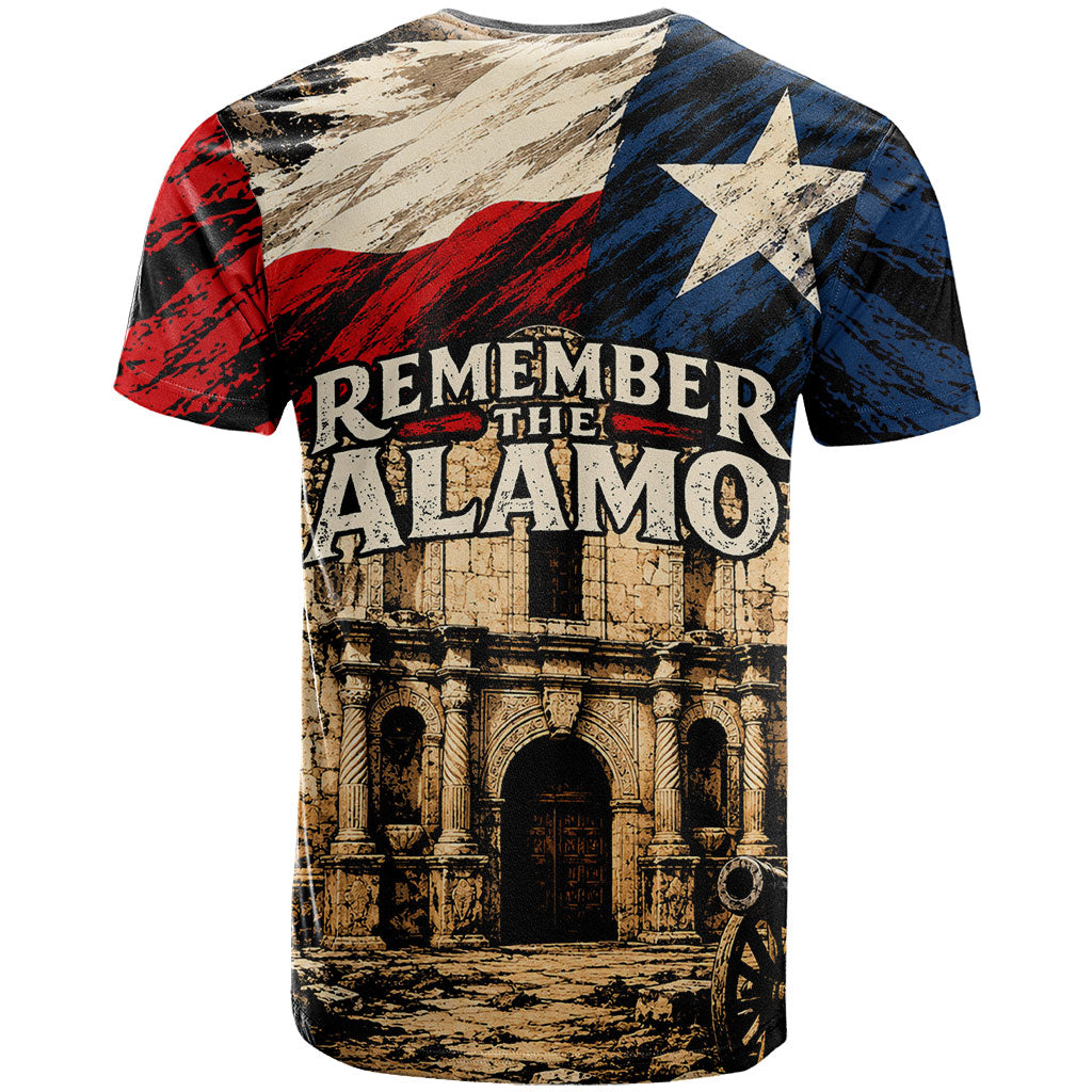 Remember The Alamo Texas T Shirt Texan Pride Historical Heritage