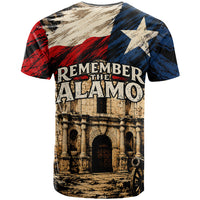 Remember The Alamo Texas T Shirt Texan Pride Historical Heritage