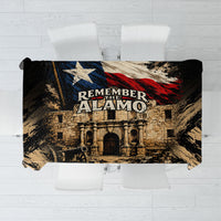 Remember The Alamo Texas Tablecloth Texan Pride Historical Heritage