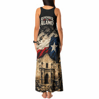 Remember The Alamo Texas Tank Maxi Dress Texan Pride Historical Heritage