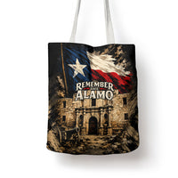 Remember The Alamo Texas Tote Bag Texan Pride Historical Heritage