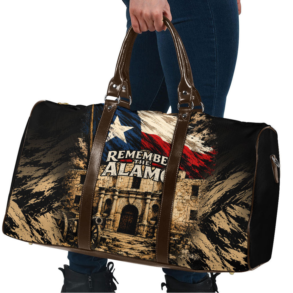 Remember The Alamo Texas Travel Bag Texan Pride Historical Heritage