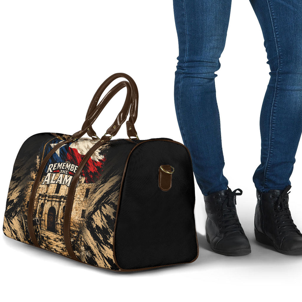 Remember The Alamo Texas Travel Bag Texan Pride Historical Heritage
