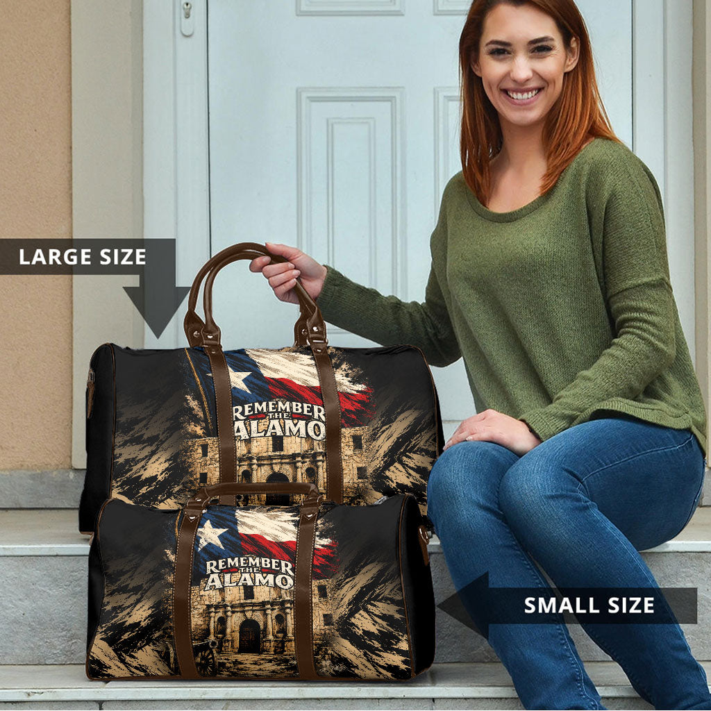Remember The Alamo Texas Travel Bag Texan Pride Historical Heritage