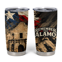 Remember The Alamo Texas Tumbler Cup Texan Pride Historical Heritage