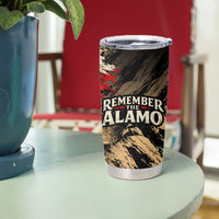 Remember The Alamo Texas Tumbler Cup Texan Pride Historical Heritage