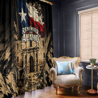 Remember The Alamo Texas Window Curtain Texan Pride Historical Heritage