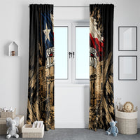 Remember The Alamo Texas Window Curtain Texan Pride Historical Heritage