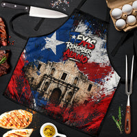 Texas Remember The Alamo Apron Distressed Splatter Paint Texan Pride