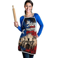 Texas Remember The Alamo Apron Distressed Splatter Paint Texan Pride