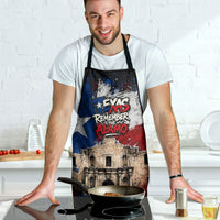 Texas Remember The Alamo Apron Distressed Splatter Paint Texan Pride