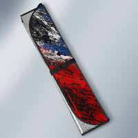 Texas Remember The Alamo Auto Sun Shade Distressed Splatter Paint Texan Pride