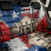 Texas Remember The Alamo Back Car Seat Cover Distressed Splatter Paint Texan Pride