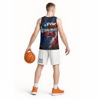 Texas Remember The Alamo Basketball Jersey Distressed Splatter Paint Texan Pride