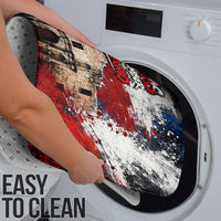 Texas Remember The Alamo Bathroom Set Distressed Splatter Paint Texan Pride