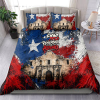 Texas Remember The Alamo Bedding Set Distressed Splatter Paint Texan Pride