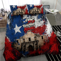 Texas Remember The Alamo Bedding Set Distressed Splatter Paint Texan Pride
