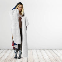 Texas Remember The Alamo Hooded Blanket Distressed Splatter Paint Texan Pride
