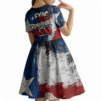 Texas Remember The Alamo Kid Short Sleeve Dress Distressed Splatter Paint Texan Pride