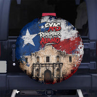 Texas Remember The Alamo Spare Tire Cover Distressed Splatter Paint Texan Pride