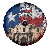 Texas Remember The Alamo Spare Tire Cover Distressed Splatter Paint Texan Pride